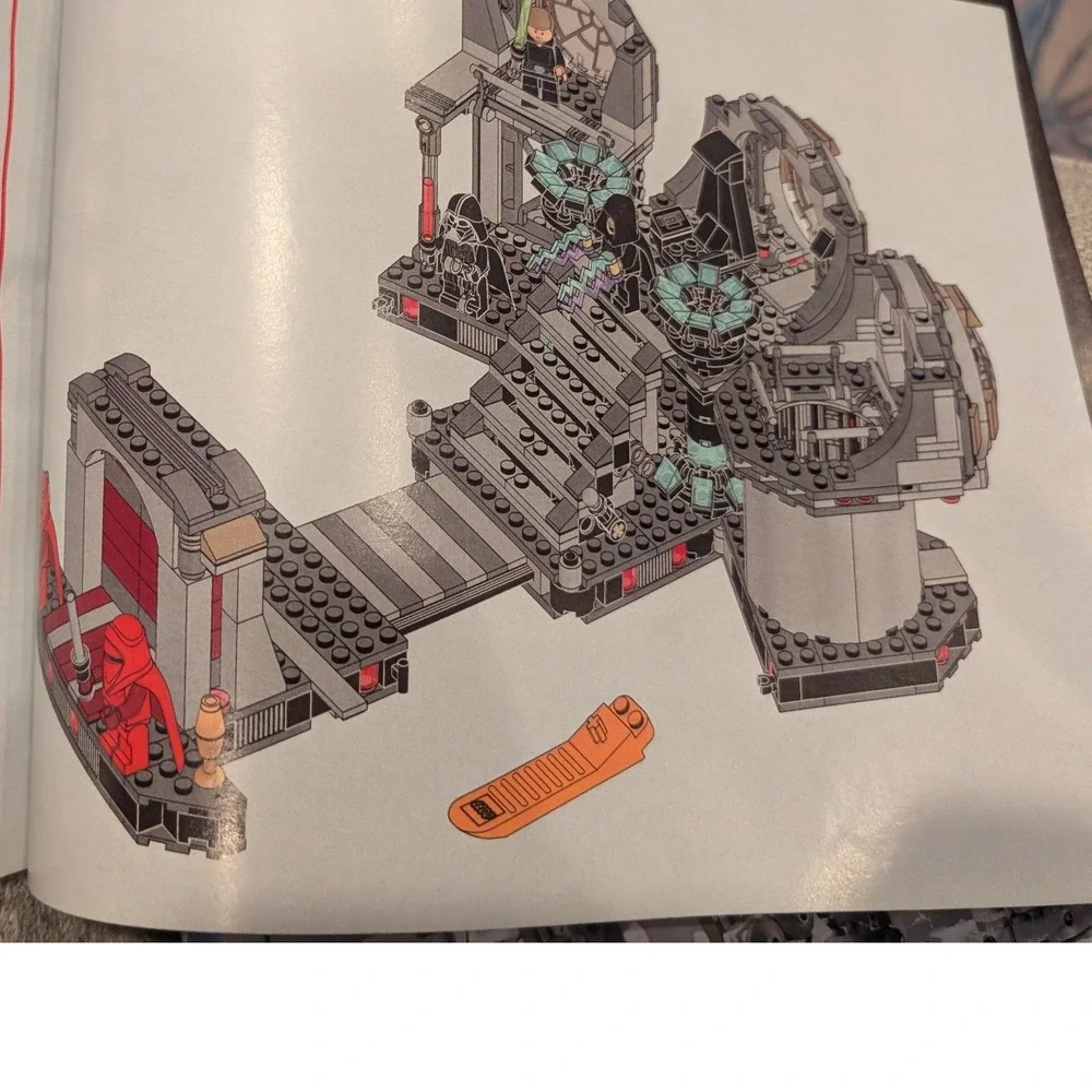 Lego Star Wars Instruction Manuals 4483 AT-AT and 75093 Death‎ Star Final Duel